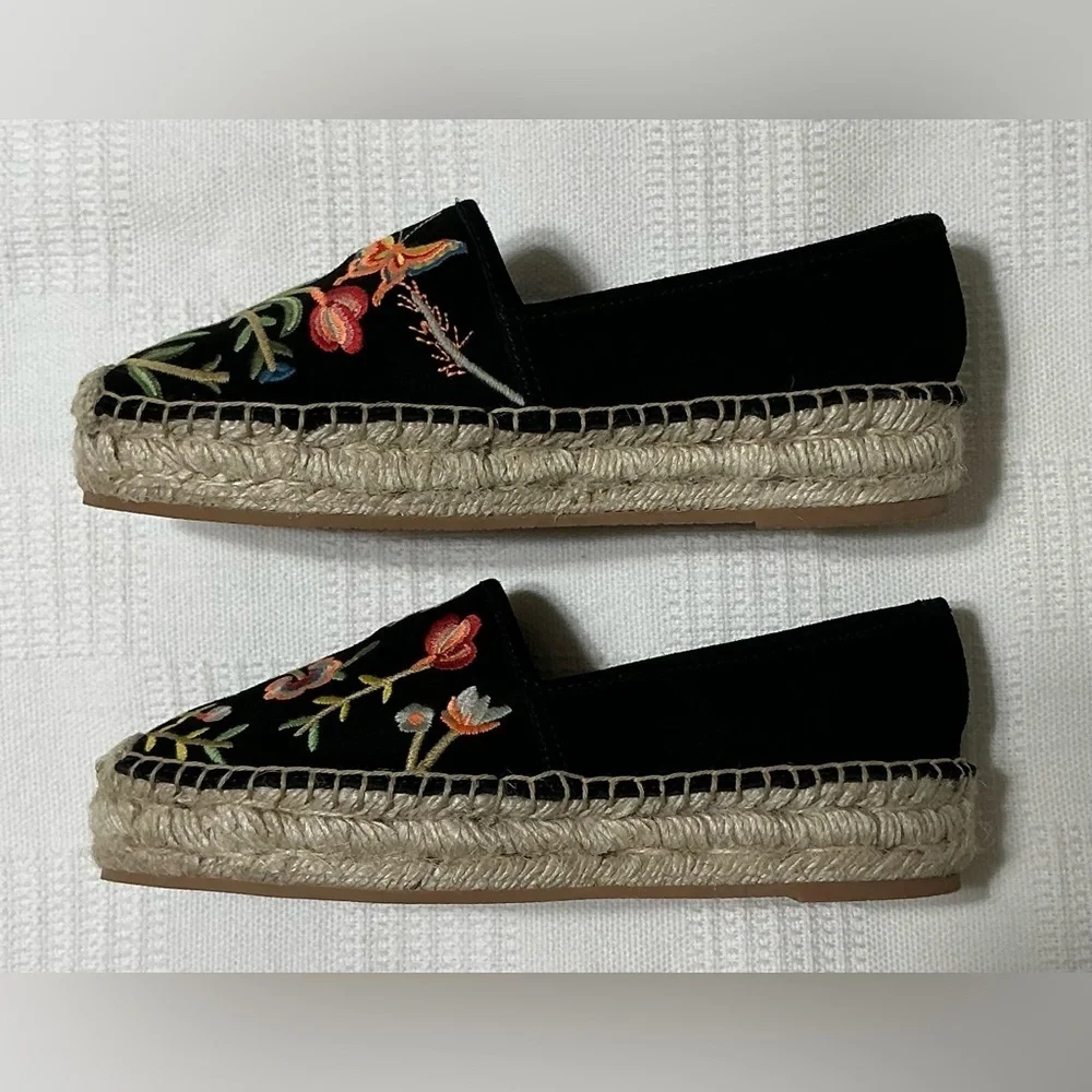 Johnny Was Embroiled Espadrilles Size 6M
